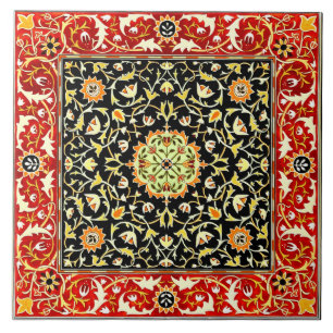 William Morris Vintage Blumendesign Fliese