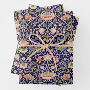William Morris, Vintage-Blumenmuster Geschenkpapier Set