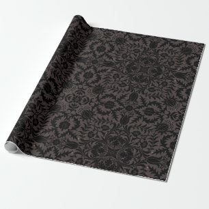 William Morris Vintage Boretsch Blumenmuster Schwa Geschenkpapier
