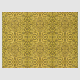 William Morris Vintage Borretsch Blumenmuster Gold Seidenpapier