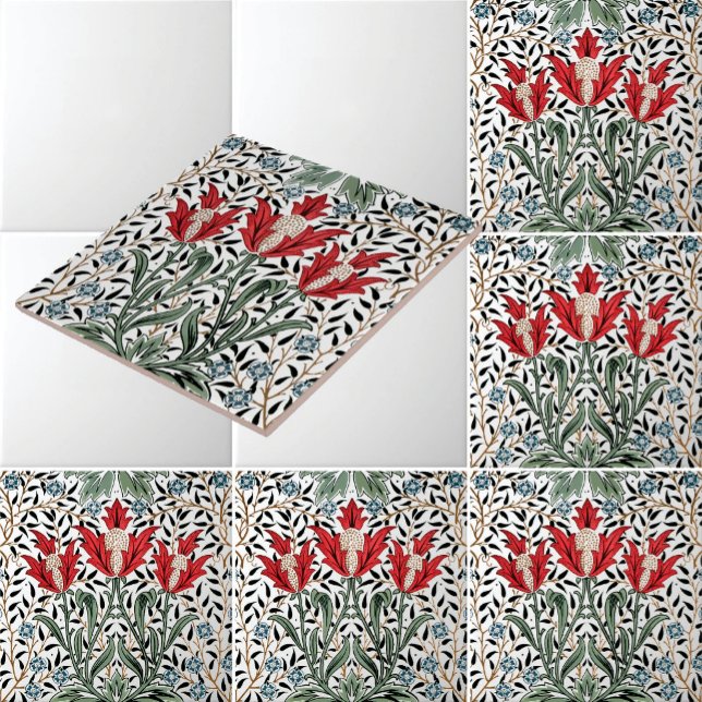 William Morris Vintage Bourne Muster Fliese (Von Creator hochgeladen)