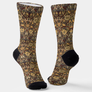 William Morris Vintage Bullerswood Teppichmuster Socken