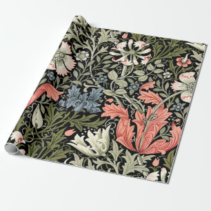 William Morris Vintage Compton Blumenmuster Geschenkpapier
