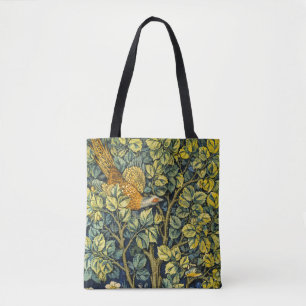 William Morris Vintage Fasan Eichhörnchen Blume