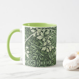 William Morris Vintage Foliage Shades of Green Tasse