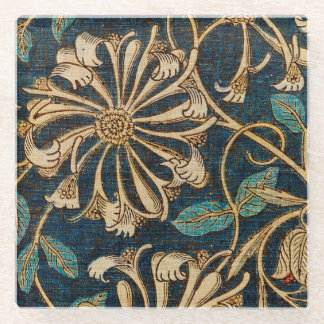 William Morris Vintage Geißblatt Glasuntersetzer