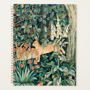 William Morris Vintage-Hasen-Garten Blumenkunst Planer