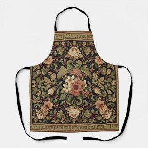 William Morris Vintage-Himbeerblüten-Muster Schürze
