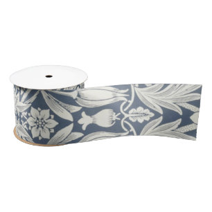 William Morris Vintage Hochzeit Satinband