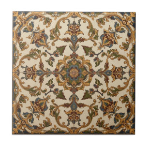William Morris Vintage-Honeysuckle-Blumenmuster Fliese