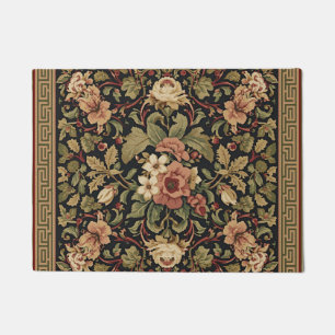 William Morris Vintage-Honeysuckle-Blumenmuster Fußmatte