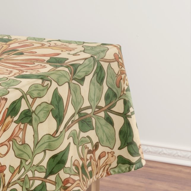 William Morris Vintage-Honeysuckle-Blumenmuster Tischdecke (Beispiel)