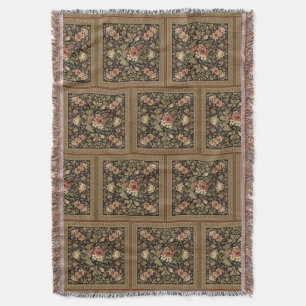William Morris vintage Honigkraut Blumenmuster Decke