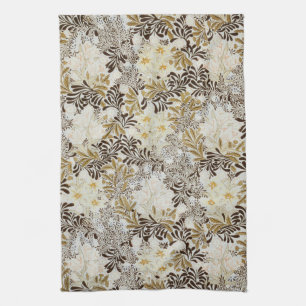 William Morris Vintage Hyazinthe Blumenmuster Art Geschirrtuch