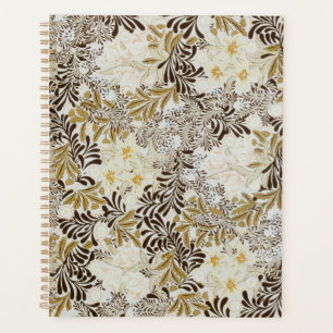 William Morris Vintage Hyazinthe Blumenmuster Art Planer