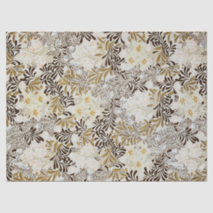 William Morris Vintage Hyazinthe Blumenmuster Art Seidenpapier