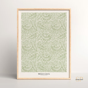 William Morris Vintage-Kunstwerk Elegante Ausstell Poster
