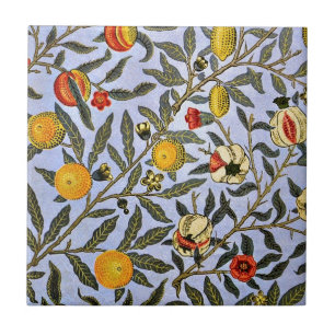 William Morris Vintage-Muster, Obst Fliese