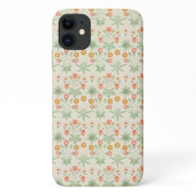 William Morris Vintage Orange Gänseblumen-Muster