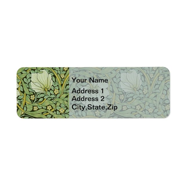 William Morris Vintage Pimpernel Blumenmuster (Vorne)