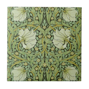 William Morris Vintage Pimpernel Blumenmuster Fliese