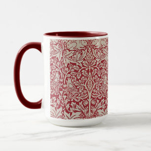 William Morris Vintage Pink Bruder Kaninchen Vögel Tasse