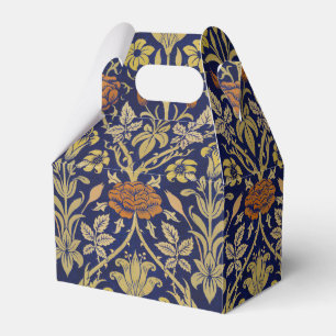 William Morris Vintage-Rosen- und Lilien-Blumenmus Geschenkschachtel
