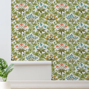 William Morris Vintage Schöllkraut-Muster Tapete