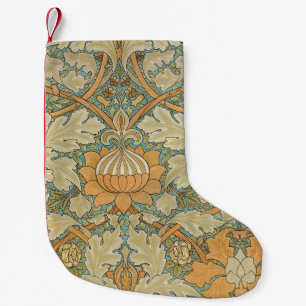 William Morris Vintage St James Akanthus-Muster Kleiner Weihnachtsstrumpf
