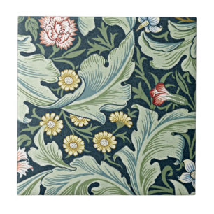 William Morris - Vintages Blumendesign in Leiceste Fliese