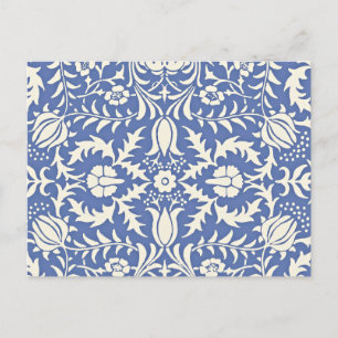 William Morris, Vintages Blumenmuster, Postkarte