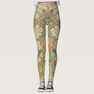William Morris - Vintages Foliage- und Blumenmuste Leggings