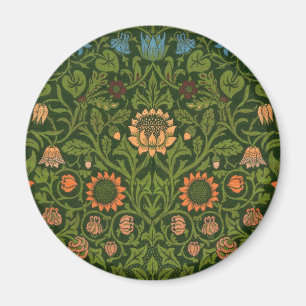 William Morris Violet and Columbine Art Rug Magnet