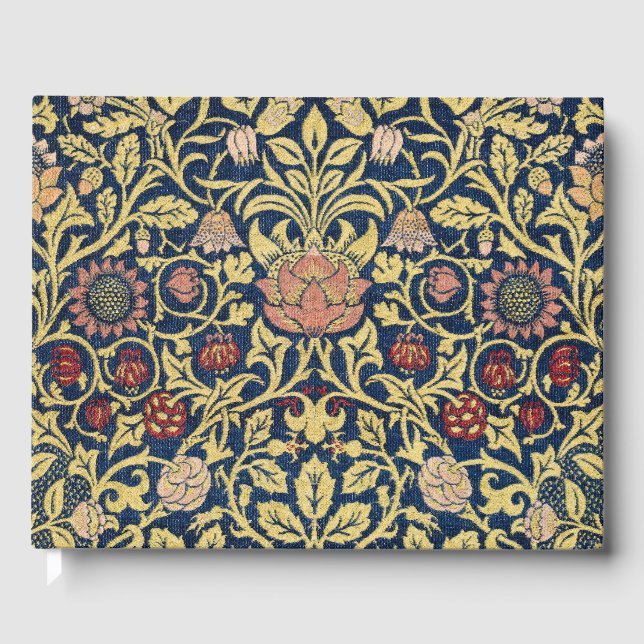 William Morris Violet und Columbine Art Gästebuch (Vorderseite)