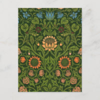William Morris Violet und Columbine Art Rug