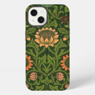 William Morris Violett und Akelei Kunstteppich iPhone 13 Hülle