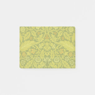 William Morris Violette Columbine Navy Blumenmuste Post-it Klebezettel