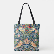 William Morris' Vögel als Erdbeerdiebe