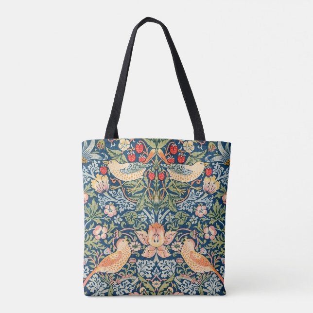 William Morris' Vögel als Erdbeerdiebe (Rückseite)