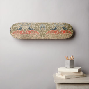 William-Morris-Vögel-berühmtes Muster Skateboard