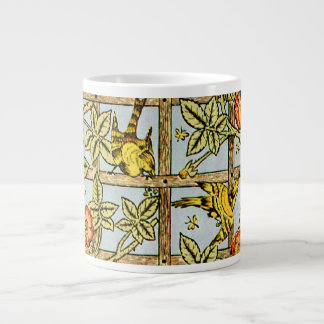 William Morris Vögel und Blume Muster Jumbo-Tasse