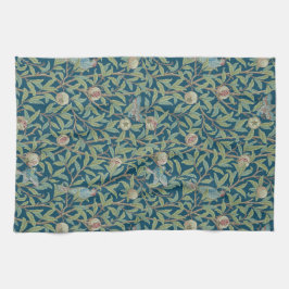 William Morris "Vogel und Granatapfel"  Geschirrtuch