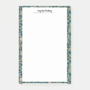 William Morris "Vogel und Granatapfel" Schreibware Post-it Klebezettel