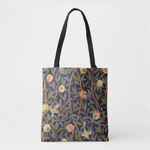 William Morris Vogel und Granatapfel Vintage-Blume
