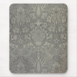 William Morris Vogel- und Weinrankenmuster Mousepad