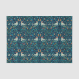 William Morris - Vogelflorale Muster-Splicing Seidenpapier