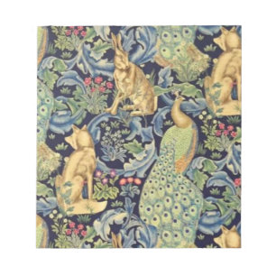 William Morris Wald Notizblock