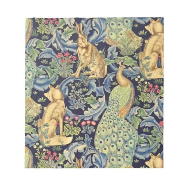 William-Morris-Wald Notizblock (Vorderseite)