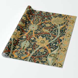 William Morris Wald-Tapetenmuster: Vintage Geschenkpapier