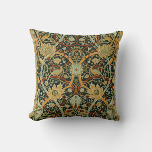 William Morris Wald-Tapetenmuster: Vintage Kissen